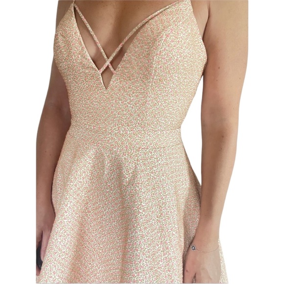 Jovani High Low Dress Pink - Picture 4 of 6